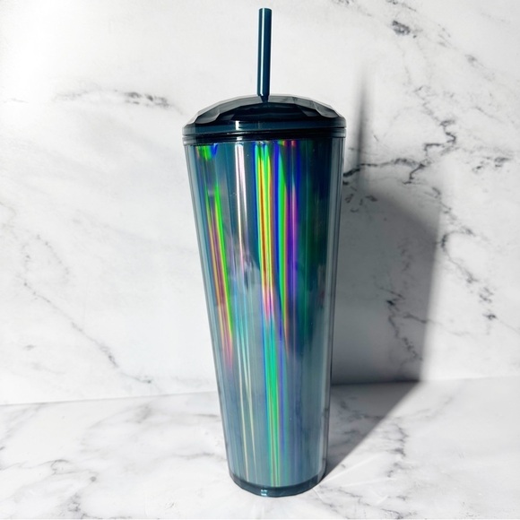 Starbucks Blue Iridescent 24oz Collectible Tumbler - Picture 6 of 7